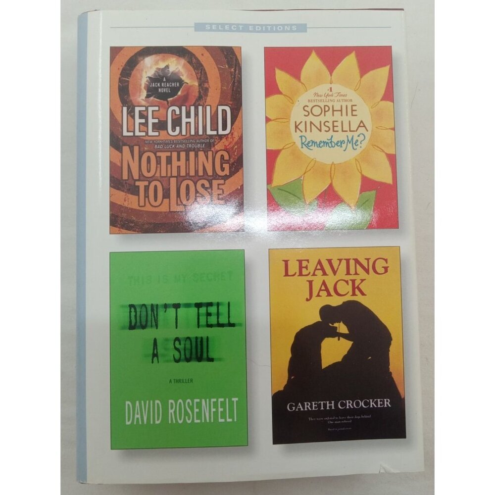 Reader's Digest Select Editions Vol 1 2009 HC 1st Ed w/ Dust Jacket